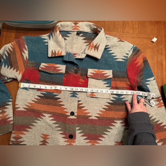 SHEIN Multicolor Patterned Jacket - Picture 5 of 8